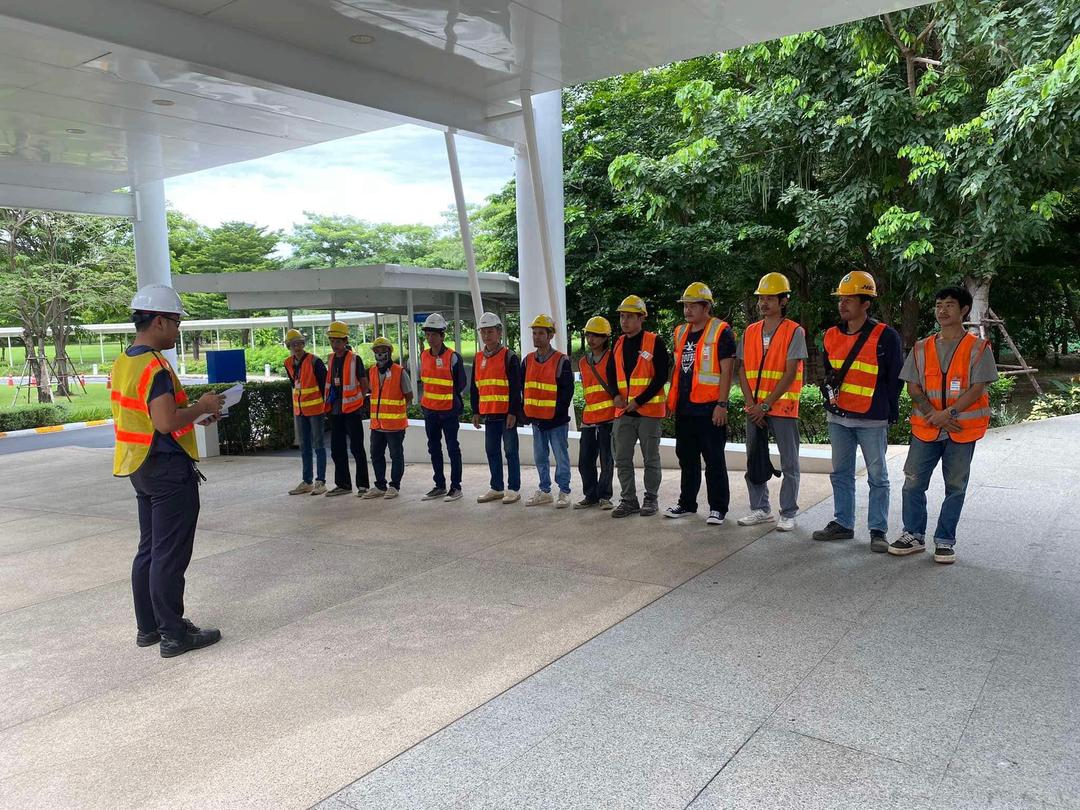 การซ้อมแผนฉุกเฉินของทีมงานภาคสนาม